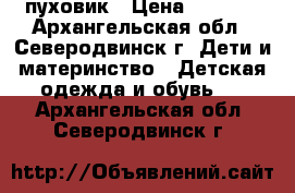 пуховик › Цена ­ 1 500 - Архангельская обл., Северодвинск г. Дети и материнство » Детская одежда и обувь   . Архангельская обл.,Северодвинск г.